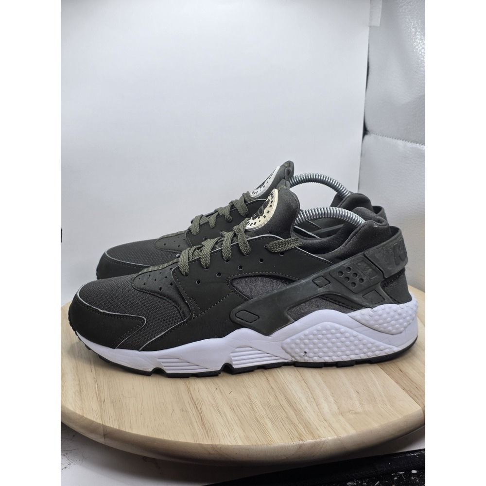 Mens Size 10- Nike Air Huarache Cargo Khaki 2017 Sneakers Shoes Green 318429-306